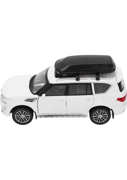 1/32 Suv Araba Modeli Alaşımlı Döküm Geri Çekilebilir Araç Oyuncakları Ses ve Işık ile Erkek ve Kız Çocukları Içinbeyaz (Yurt Dışından) fiyatları