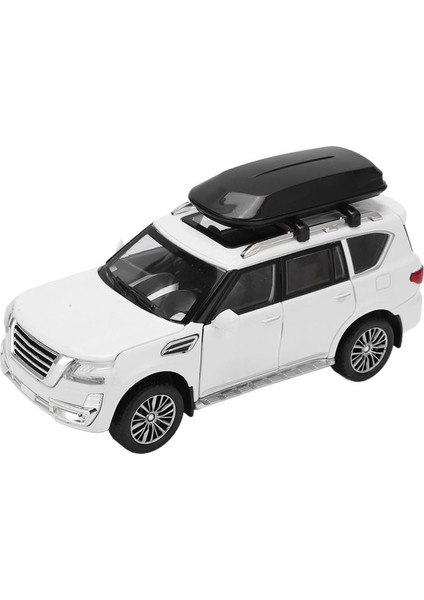 1/32 Suv Araba Modeli Alaşımlı Döküm Geri Çekilebilir Araç Oyuncakları Ses ve Işık ile Erkek ve Kız Çocukları Içinbeyaz (Yurt Dışından) fırsatları
