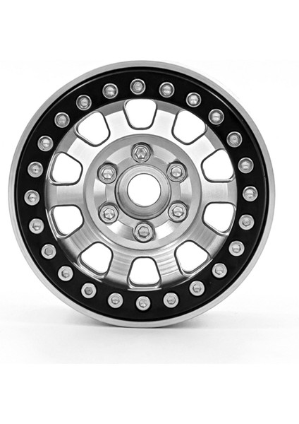 Alüminyum Alaşım Jant Beadlock Tekerlek Jantları Hub 4 Adet Yedek 1/10 Trx4 Eksenel SCX10 90046 SCX10 Iıı AXI03007 AXI03003 Rc Araba (Yurt Dışından)