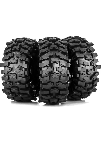 Uzaktan Kumanda Paletli Lastik Araba Lastikleri 1.9 Inç 118*45MM Için 4 Adet Yedek Trax4 Eksenel SCX10 Wraith SCX10 Yıkong Rgt Wrangler 1/10 Uzaktan Kumanda Araba (Yurt Dışından)