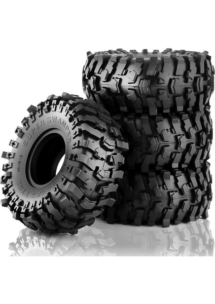 Uzaktan Kumanda Paletli Lastik Araba Lastikleri 1.9 Inç 118*45MM Için 4 Adet Yedek Trax4 Eksenel SCX10 Wraith SCX10 Yıkong Rgt Wrangler 1/10 Uzaktan Kumanda Araba (Yurt Dışından)