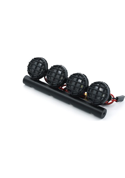 LED Işık Tavan Lambası Aksesuarları Kiti 4 Işık Değiştirme 1/10 Traxxas Trx-4 Trx4 Eksenel SCX10 90046 RC4WD D90 Km2 (Yurt Dışından)