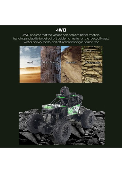 Uzaktan Kumanda Araba Kamera ile 720P Fpv 1/22 2.4 Ghz Off Road Kamyon 4WD Tırmanma Oyuncak Arabalar Hediyeler Çocuklar Yetişkinler Için (Yurt Dışından)