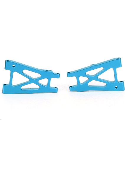 2 Adet Alüminyum Alaşım Arka Alt Salıncak Kolu Için Fit Kyosho 4WD Optima 1/10 Rc Off Road Aracı (Mavi ) (Yurt Dışından)