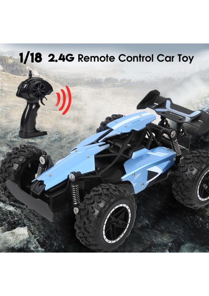 1/18 2.4 G Uzaktan Kumanda Araba Oyuncak USB Şarj Çocuklar Için Rc Araba Oyuncak G03063RBLUE (Yurt Dışından)
