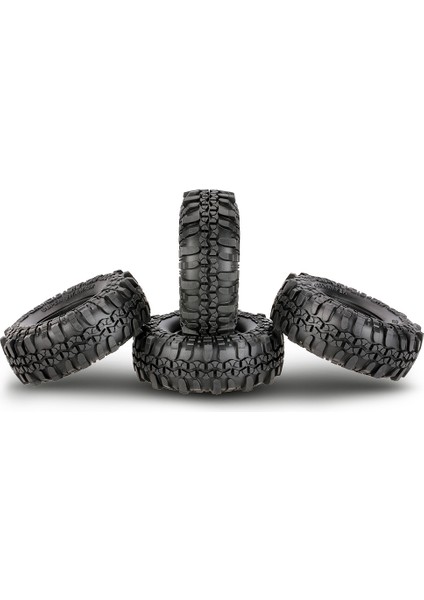 4 Adet Austar Ax - 4020 1.9 Inç 110MM 1/10 Kaya Paletli Lastikler Için D90 SCX10 Eksenel RC4WD Tf2 Rc Araba (Yurt Dışından)