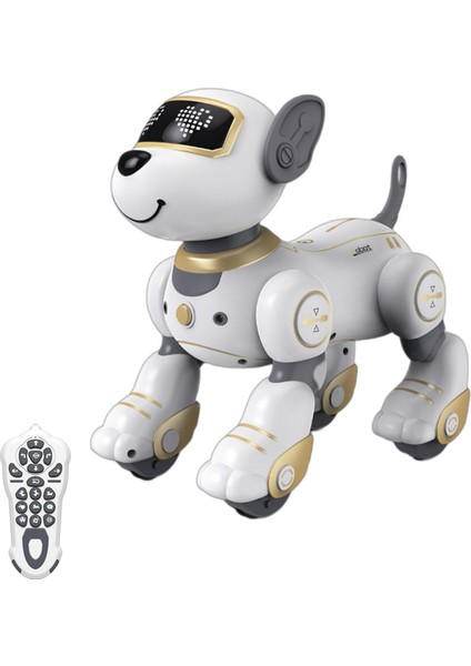Uzaktan Kumandalı Robot Dans, Müzik, Işık Efektleri, Interaktif Programlanabilir Oyuncak Çocuklar Için Erkek Kız, Altın (Yurt Dışından)