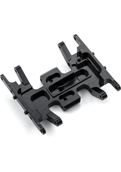 Alüminyum Alaşımlı Şanzıman Taban Skid Koruma Plakası Şasi Zırhı Değiştirmeleri 1/24 Eksenel SCX24 90081 AXI00005 C10 AXI00006 AXI00002 Rc Araba (Yurt Dışından)