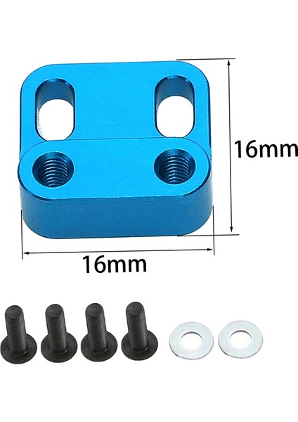 Alüminyum Alaşımlı Direksiyon Dişlisi Koltuk Değiştirme Tamiya Için M05 M-05 1/10 Uzaktan Kumanda Araba Yükseltme Parçaları, 54408 (Yurt Dışından)