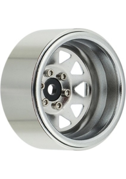 Alüminyum Alaşımlı Jant Beadlock 2.2 In Jantlar Hub Için 4 Adet Yedek Trax4 SCX10 90046 AXI03007 Redcat Gen8 1/10 Uzaktan Kumanda Araba (Yurt Dışından)
