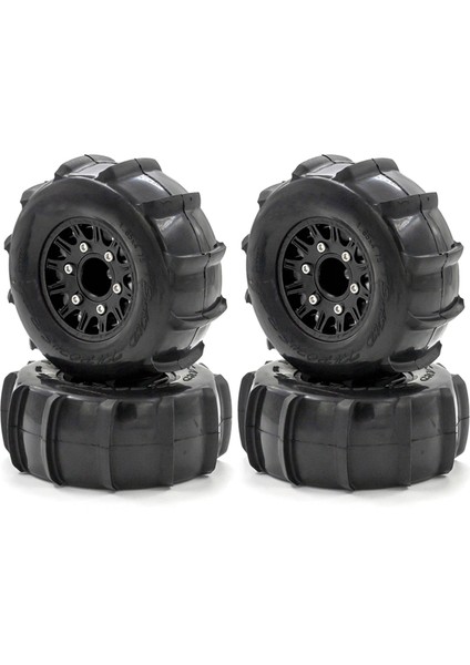 Rc Kürek Lastikleri Off Road Kar Kum Kürek Lastikleri Için 4 Adet Yedek 1/10 Kısa Kulvar Kamyon 727 Slash K1 Rc Araba (Yurt Dışından)