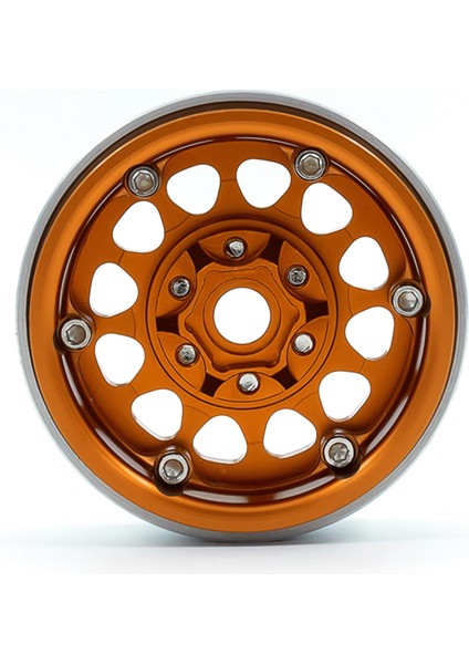 Alüminyum Alaşım Jant Beadlock Tekerlek Jantları Hub 4 Adet Yedek 1/10 Trx4 Eksenel SCX10 90046 SCX10 Iıı AXI03007 AXI03003 Rc Araba (Yurt Dışından)