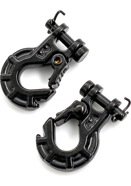 Uzaktan Kumanda Römork Kancası, 2 Adet Dalı Metal Vinç Kancası Römork Kancası Değiştirme 1/10 Trax4 Eksenel SCX10 90046 90047 RR10 Araba Modeli Aksesuarları (Yurt Dışından)