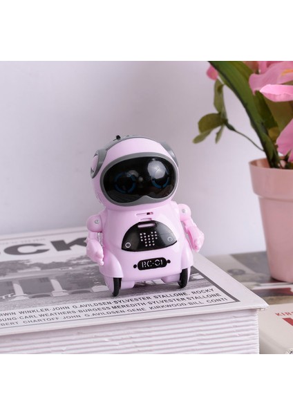 939A Cep Robot Konuşan Interaktif Diyalog Ses Tanıma Kayıt Şarkı Dans Hikaye Anlatma Mini Robot Oyuncak (Yurt Dışından)