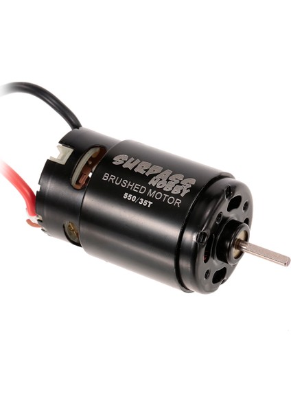 Aşmak Hobi 550 35T Fırçalı Motor Için Hsp Hpı Wltoys Kyosho Traxxas 1/10 Rc Araba Off-Road Paletli Araç (Yurt Dışından)