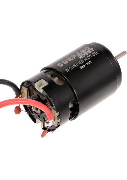Aşmak Hobi 550 35T Fırçalı Motor Için Hsp Hpı Wltoys Kyosho Traxxas 1/10 Rc Araba Off-Road Paletli Araç (Yurt Dışından)