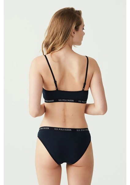 Kadın Lacivert Büstiyer Slip Set fırsatları