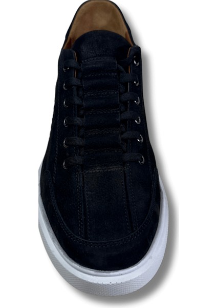 8790 Siyah Nubuk Deri Günlük Spor Ayakkabı 44 modelleri