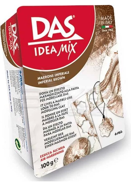 Idea Mix Mermer Efektli Seramik Kili 100G Imperial Brown 2665 fiyatları