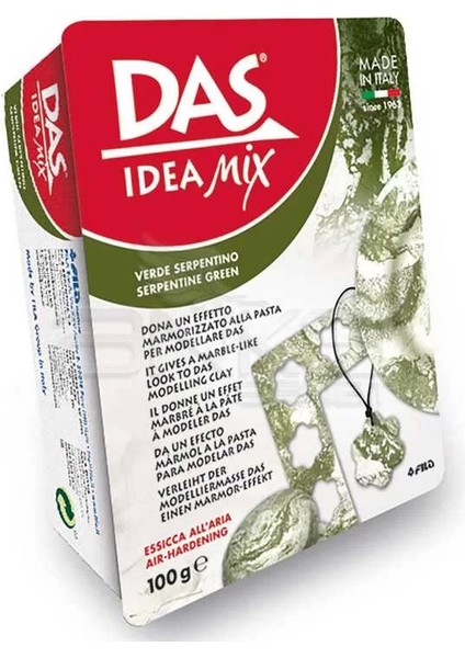 Idea Mix Mermer Efektli Seramik Kili 100G Serpentine Green 2627 fiyatları