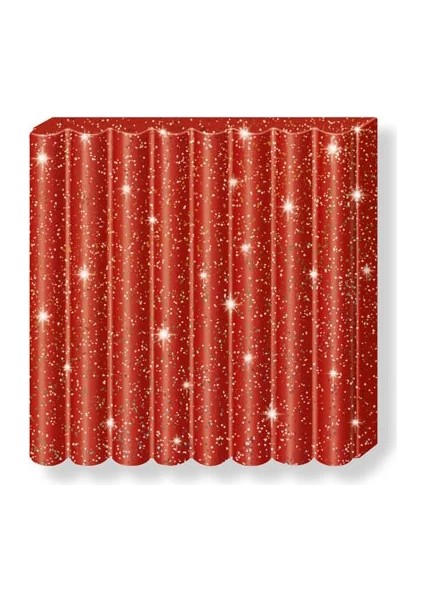 Effect Polimer Kil 57G NO:202 Glitter Red