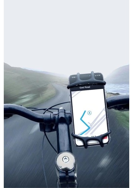 Motosiklet Telefon Tutucu Silikon Ahtapot Tüm Modellerle Uyumlu Motor Bisiklet Gidon Telefon Tutucu modelleri