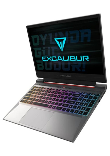 Excalibur G870.1270-DXB0X-B Intel Core I7-12700H 32GB Ram 2tb Nvme SSD Gen4 8gb RTX4060 Freedos Gaming Laptop