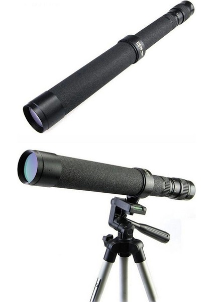 Baigish ZT824X40 Rus Model Zoomlu ,deri Çantalı Tripot Bağlanan Tekli Dürbün