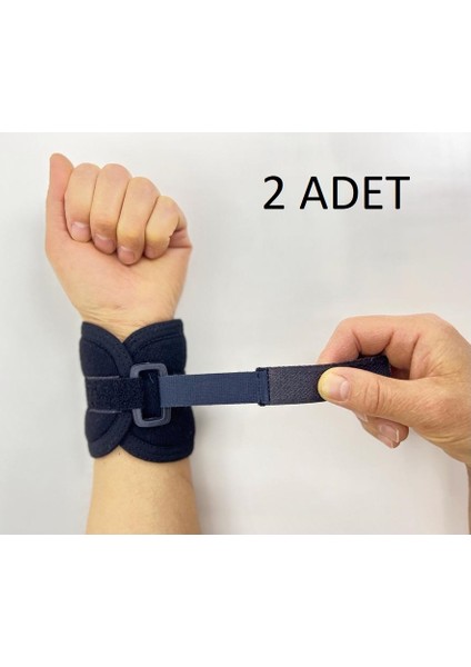 2 Adet El Bilek Bandajı Ateli Medikal Ayarlanabilir Spor Bandı Bilek Sargı Destekleme Burkulma Aparatı