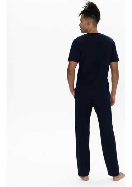 Erkek Alt Üst Düğmeli Pijama Takımı fırsatları