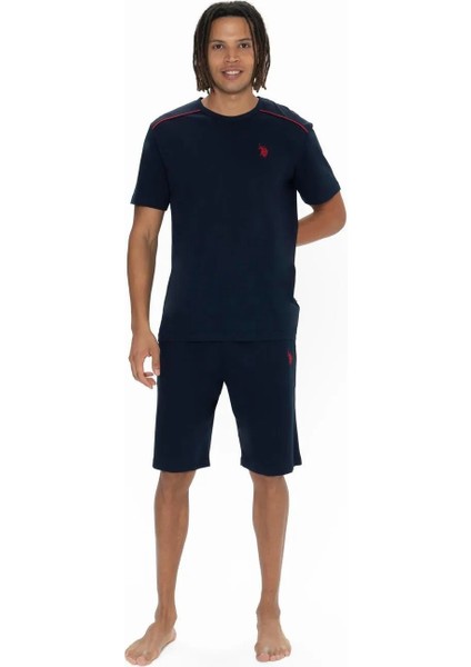 Erkek %100 Pamuk 3'lü Çizgili Pijama Takım