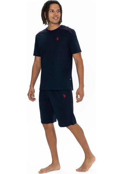 Erkek %100 Pamuk 3'lü Çizgili Pijama Takım