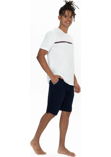 Erkek Alt Üst Pijama Şort Takım modelleri