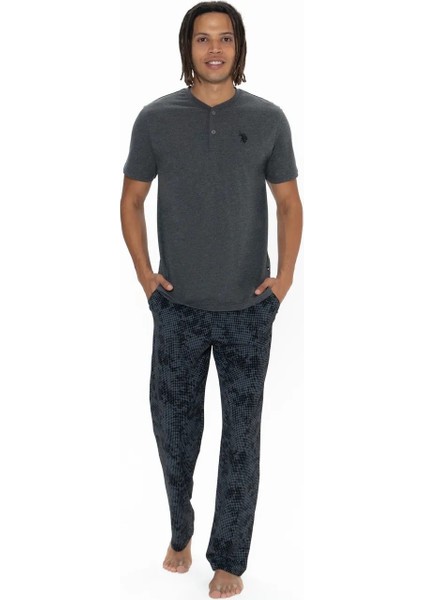 Erkek 3'lü Düğmeli Pijama Takımı fiyatları