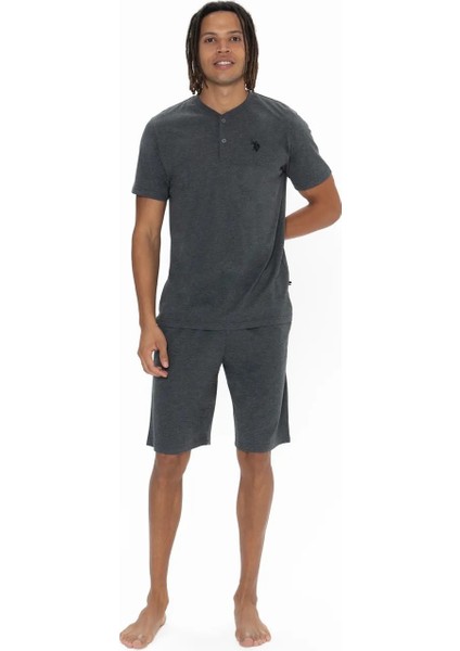 Erkek 3'lü Düğmeli Pijama Takımı indirimleri