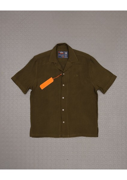 Oversize Modal Kısa Kol Gömlek
