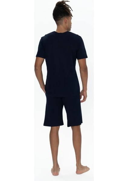 Erkek 3'lü %100 Pamuk Pijama Takımı