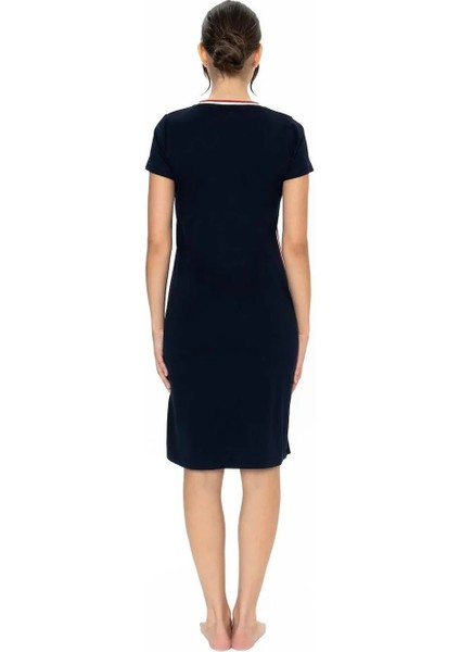 Kadın V Yaka Kısa Kollu Gecelik fırsatları