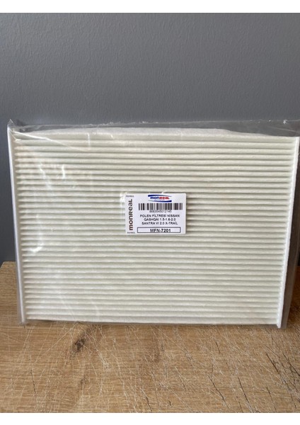 MFN-7201 Polen Filtresi Nissan Qashqai (2007-2013) / X-Trail (2008-2013)