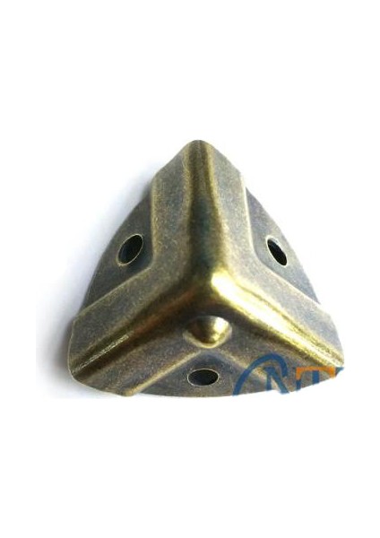 Dekoratif, Kutu, Sandık Köşesi - 35X22 Mm, Küçük, Antik, 100 Adet