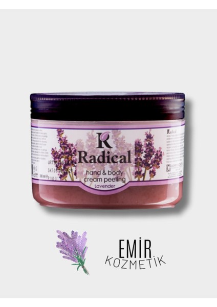 Tuzlu El & Vücut Lavantalı Peeling Cilt Maskesi 400 ml