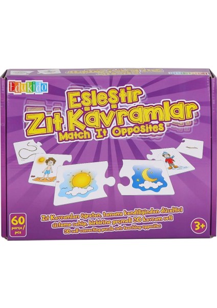 EDU-1012 Eşleştir Zıt Kavramlar -Chiva