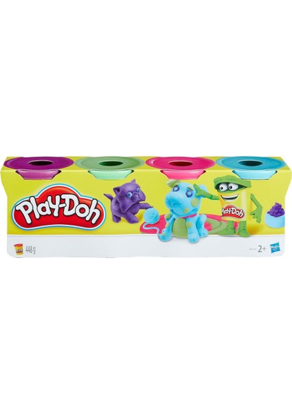 B5517 Play-Doh 4'lü Hamur / +2 Yaş