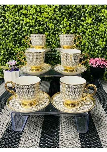 Fincan Takımı Porselen 6 Lı
