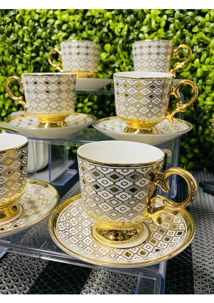Fincan Takımı Porselen 6 Lı