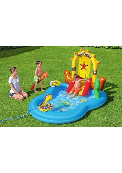 Bestway Vahşi Batı Oyun Havuzu 264 x 188 x 140 cm 53118