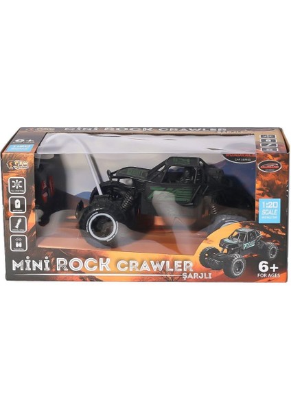 CN1916 Kumandalı Şarjlı Rock Crewler 1:20 -Can