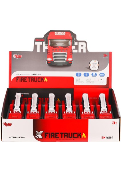 KLX800-239 Sesli Işıklı Itfaiye Tırı 1:24 -Vardem Oyuncak fiyatları