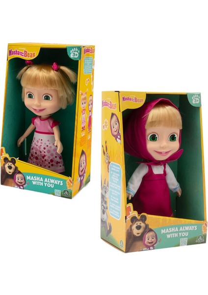 Masha & Koca Ayı Doğum Günü Bebeği 23 cm