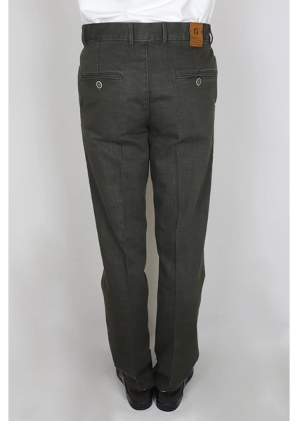 Fistan Store Erkek Rahat Kalıp Yandan Cepli Boru Paça Büyük Beden Kışlık Keten Pantolon fırsatları